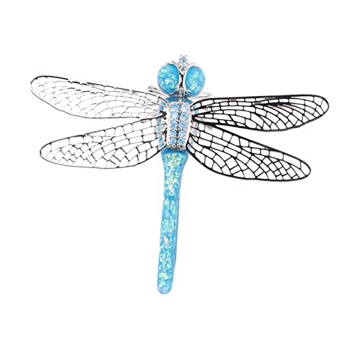 ANDRESLAD Silberne Libelle Brosche Pin für Damen Mehrzweck Anstecknadel für Kleidung Taschen und Hüte für Frauen zu Geburtstagen und Muttertag von ANDRESLAD