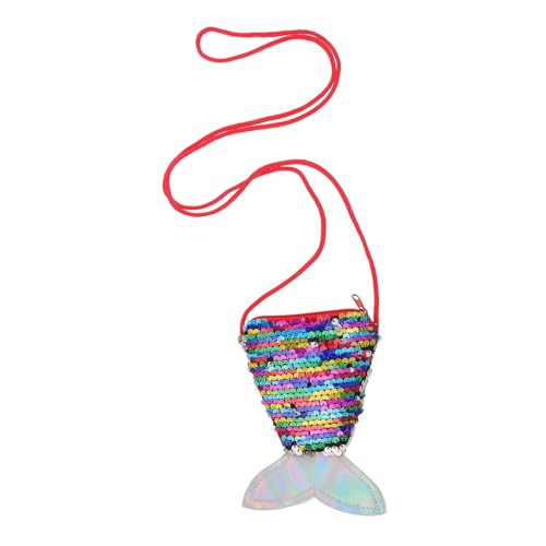 ANDRESLAD Meerjungfrauenschwanz-Pailletten-geldbörse Für Jungen Und Mädchen Kleinkinder Babys Mädchen Mini-umhängetasche von ANDRESLAD