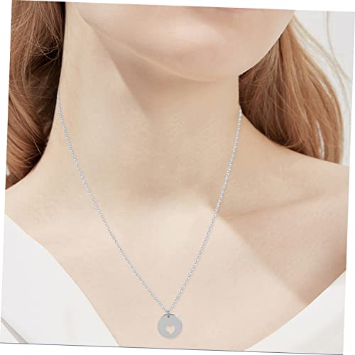 ANDRESLAD Mother Tochter Kette Silber Herzanhänger Modeschmuck Muttertagsgeschenk Halskette für Damen und Großmütter Alltagsschmuck von ANDRESLAD