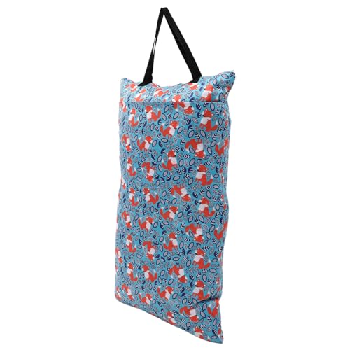 ANDRESLAD wasserdichte Wickeltasche Mit Aufhängeösen Kleine Und Leichte Tasche Zur Aufbewahrung Von Windeln Babykleidung Und Handtüchern Cartoon-Design Für Junge Mädchen von ANDRESLAD