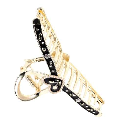 ANDRESLAD Cute Herz Haarklammer Mit Strass-detail Stilvolles Haar-accessoire Für Frauen Für Valentinstag Und Besondere Anlässe Vielseitig Einsetzbar Für Verschiedene Frisuren von ANDRESLAD