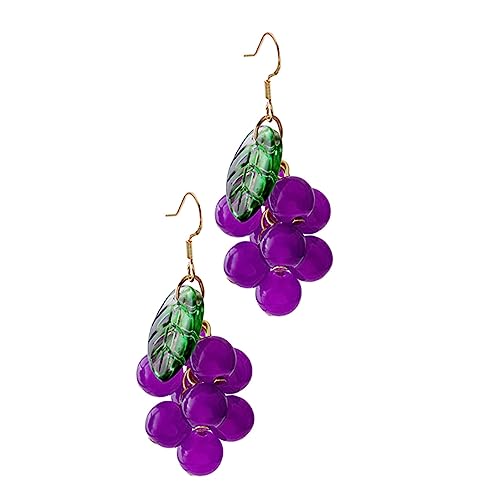 ANDRESLAD Kreativer Obst Dekorative Ohrstecker Origineller Ohrschmuck Für Frauen Und Mädchen Früchte-ohrringe Für Alltag von ANDRESLAD