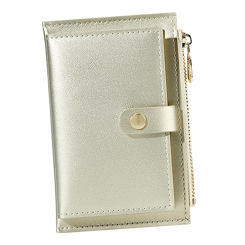 ANDRESLAD Karten Geldbeutel Für Damen Mit Reißverschluss Aus Pu Material Brieftasche Kartenetui Kreditkartenhalter Klein Geldbörse Für Organisation von ANDRESLAD