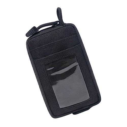 ANDRESLAD Outdoor-gürteltasche Aus Nylon Zum Reisen Wandern Und Camping Mit Kartenhalterung Leicht Und Robust Für Täglichen Gebrauch Für Männer Mini Transparentem Fach von ANDRESLAD