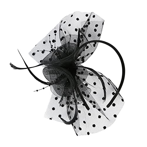 ANDRESLAD Fascinator-hut Mit Spitze Und Blumenmuster Stirnband Haarband Für Hochzeiten Und Partys von ANDRESLAD