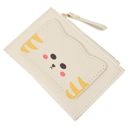 ANDRESLAD Zipper Geldbörse Für Damen Multifunktionale Schlüsselanhänger Tasche Kleine Pu Münztasche Mit Mehreren Kartenfächern Organizer Für Münzen Und Kleingeld von ANDRESLAD