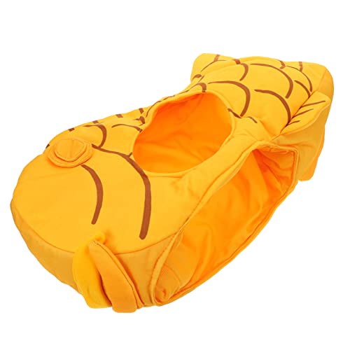 ANDRESLAD süße Kopfbedeckung caps diehüte Festliche Kopfbedeckung Witzige Kopfbedeckung Herrenmützen Clownfisch-Hut Streich Kopfbedeckung lustige Streichkopfbedeckung kurzer Plüsch Yellow von ANDRESLAD