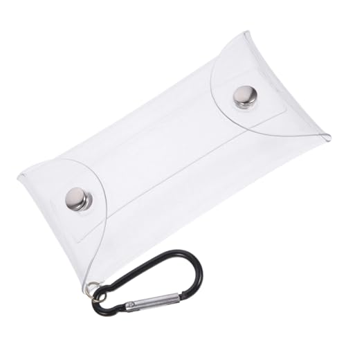 ANDRESLAD Durchsichtige Geldbörse Transparent Als Münzgeldbörse Für Damen Kleine Geldbörse Mit Haken Zum Aufhängen Münztasche Für Frauen Mädchen von ANDRESLAD