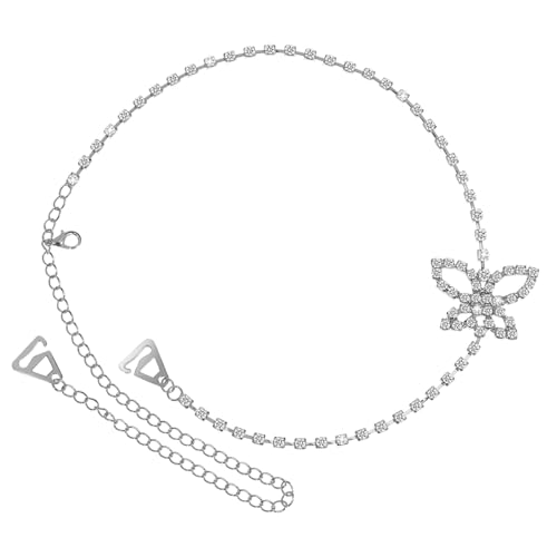 Schultergurt Kette für Damen Körperkette mit Funkelnden Strasssteinen für Hochzeitskleider Besondere Anlässe Müheloser Glamour von ANDRESLAD