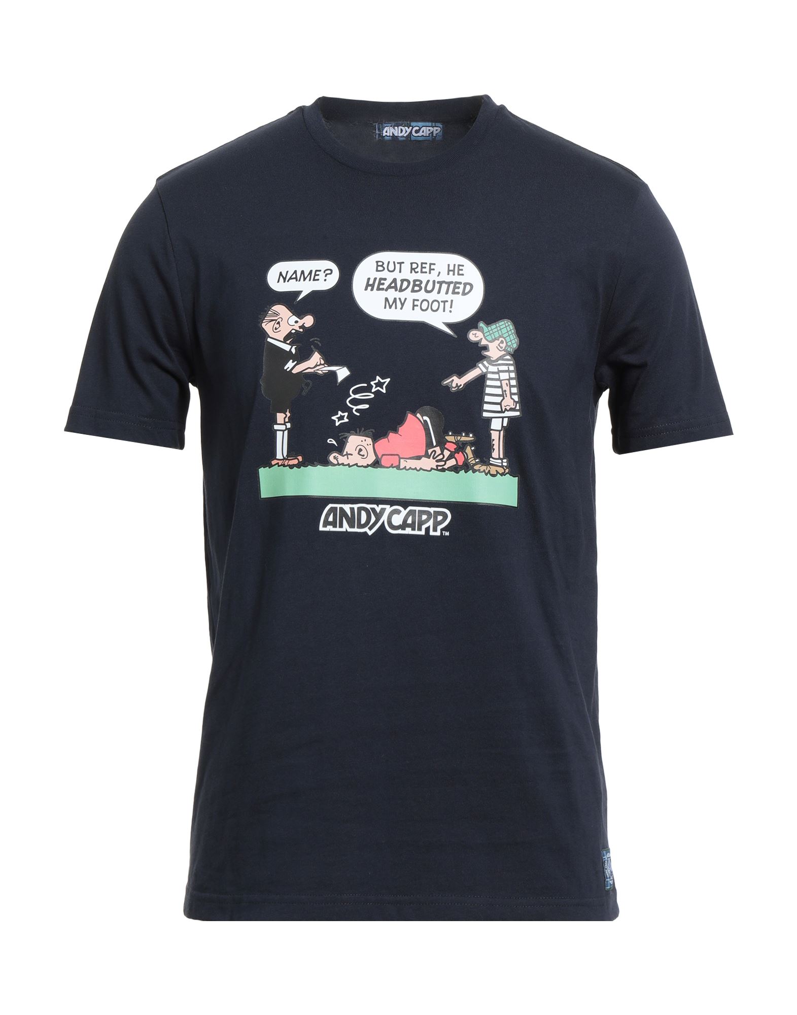 ANDY CAPP T-shirts Herren Marineblau von ANDY CAPP