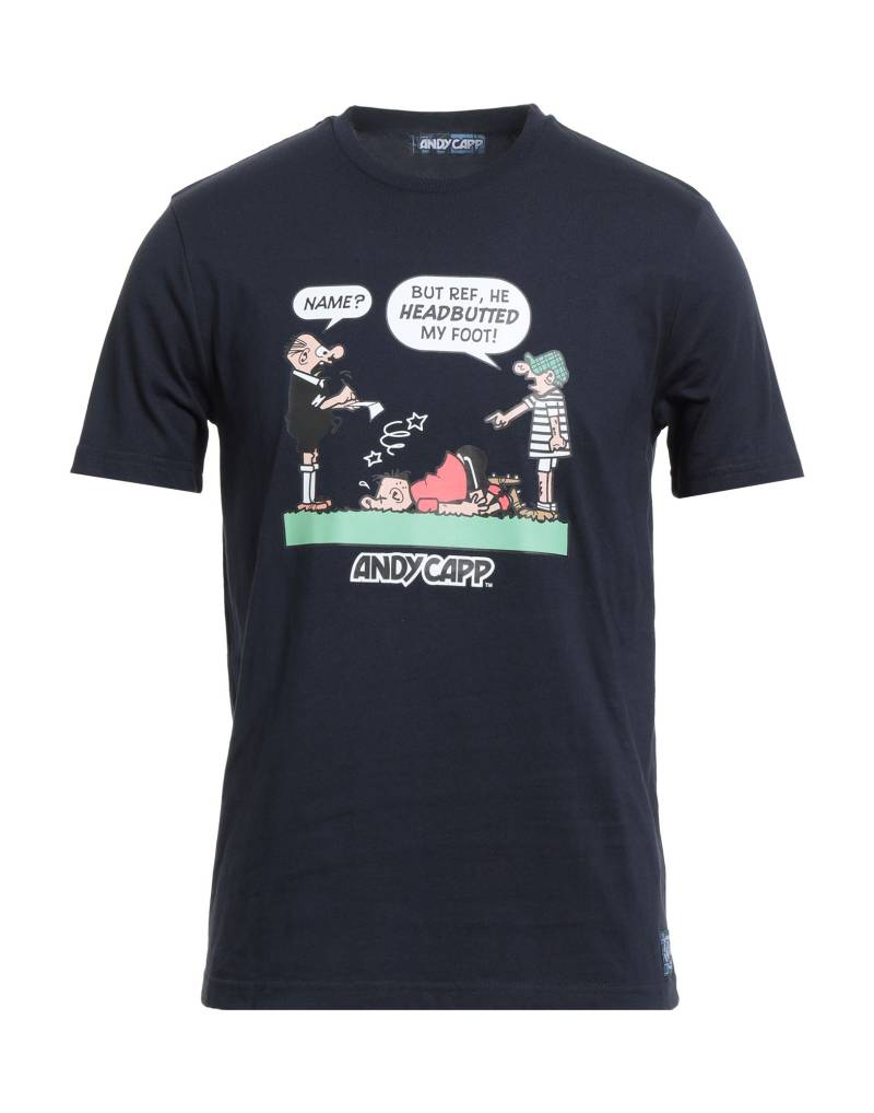 ANDY CAPP T-shirts Herren Marineblau ANDY CAPP T-shirts Herren Marineblau von ANDY CAPP