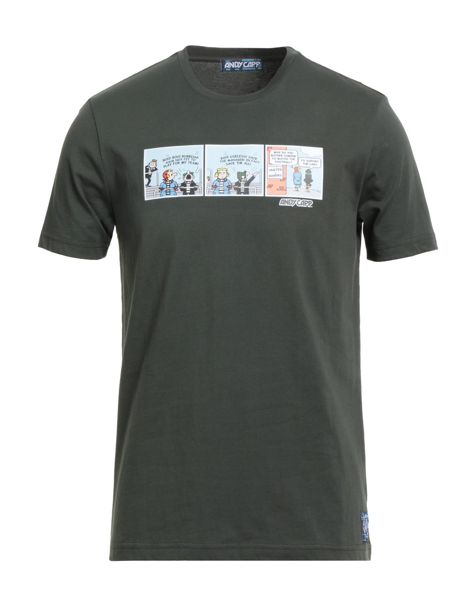 ANDY CAPP T-shirts Herren Militärgrün von ANDY CAPP
