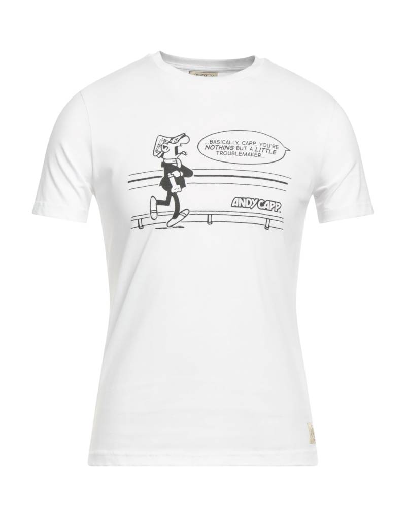 ANDY CAPP T-shirts Herren Weiß von ANDY CAPP