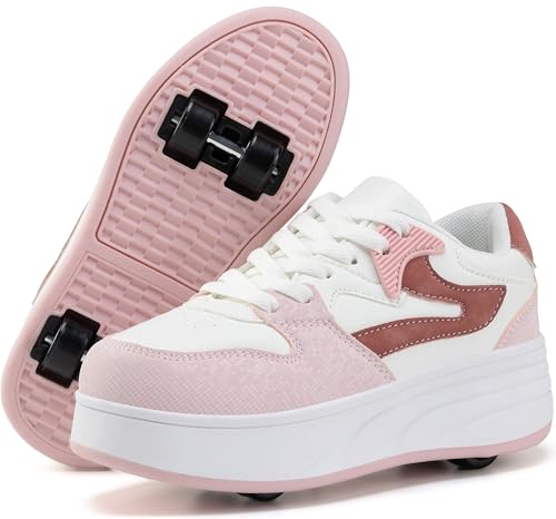 ANEFUN Rollschuhschuhe für Kinder Jungen Mädchen Sneakers mit abnehmbaren Rädern Sportschuh ANEFUN Rollschuhschuhe für Kinder Jungen Mädchen Sneakers mit abnehmbaren Rädern Sportschuh von ANEFUN