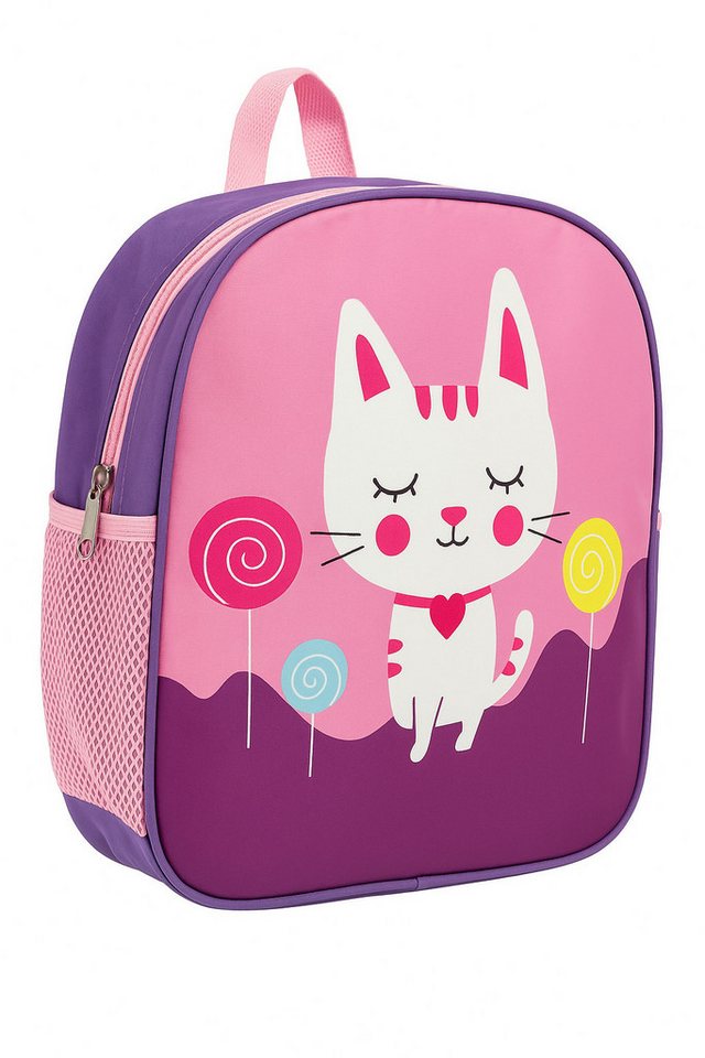 ANELY Kinderrucksack Süßer Rucksack mit Tier Motiv und Flaschenhalter Kita Ranzen (1-tlg., casual), CHILDREN BAG von ANELY