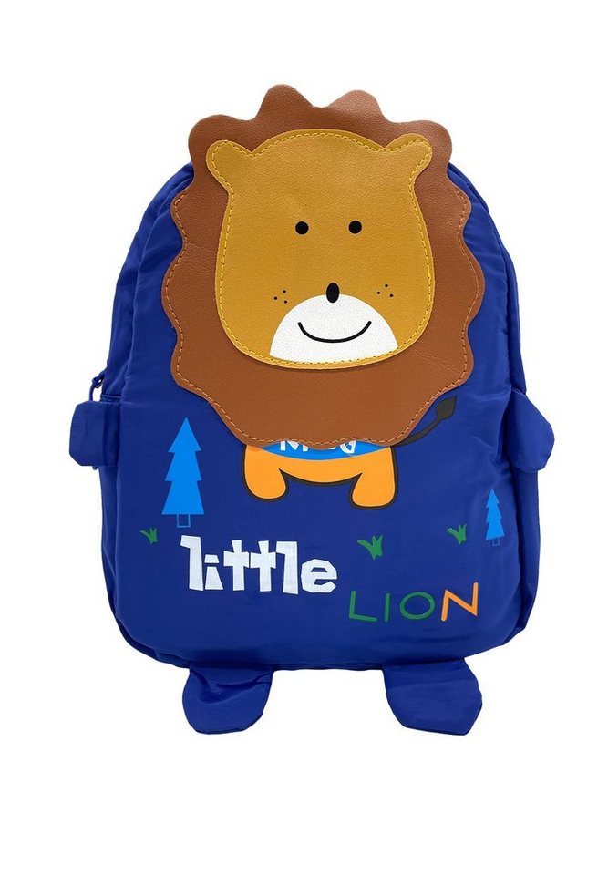 ANELY Kinderrucksack Süßer Rucksack mit Tieren Kinder Kita Ranzen Modern (1-tlg., casual), 4077 in Blau-4 von ANELY