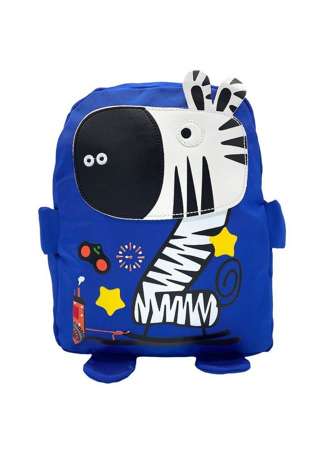 ANELY Kinderrucksack Süßer Rucksack mit Tieren Kinder Kita Ranzen Modern (1-tlg., casual), 4077 in Blau-Hellblau von ANELY