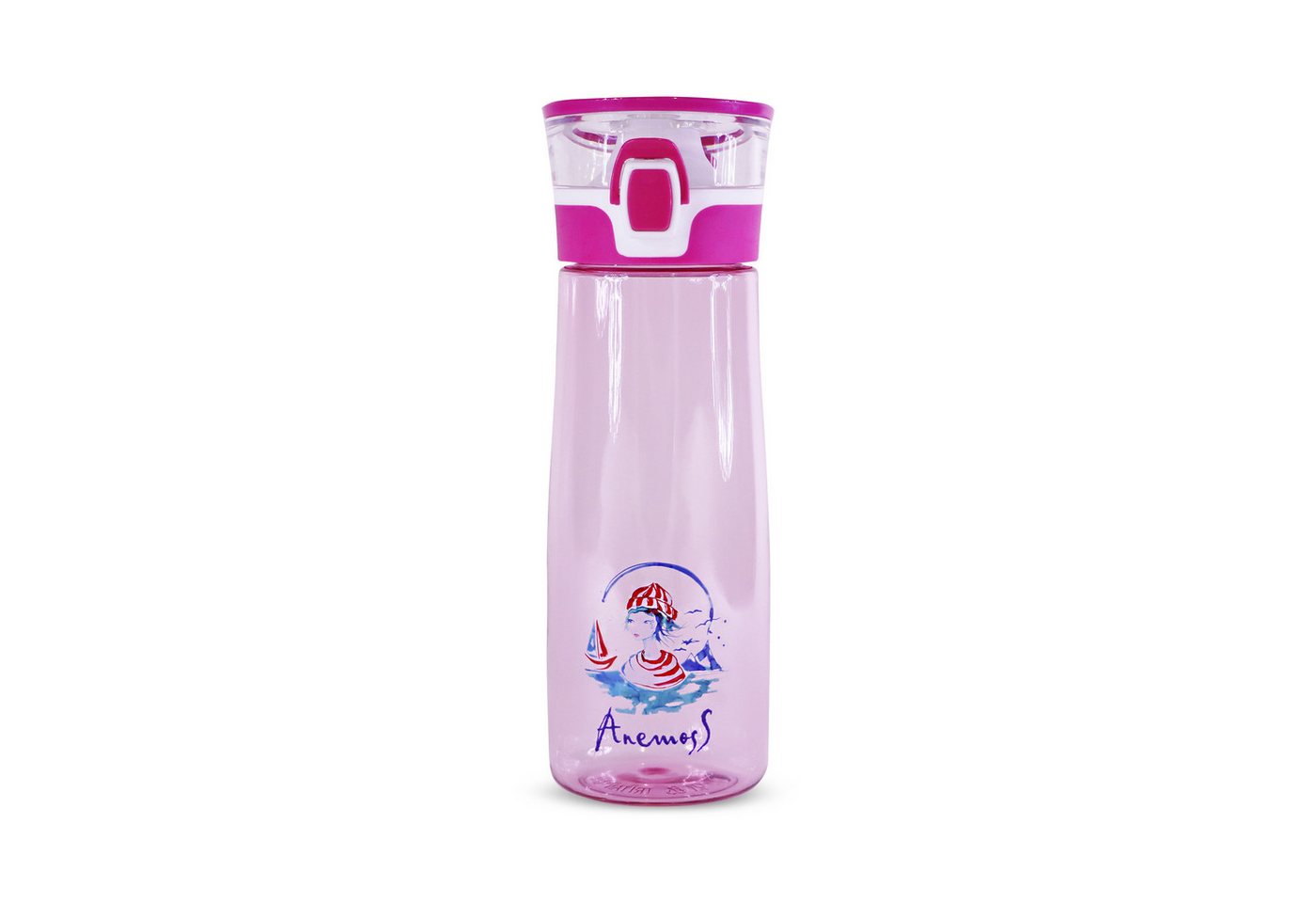 ANEMOSS Rasiermug ANEMOSS Seemannsmädchen Tritan Trinkflasche 600 ml von ANEMOSS