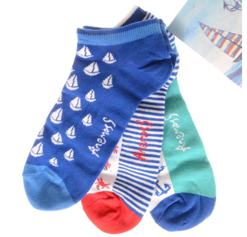 ANEMOSS Socken Anemoss Marine Collection Herren Sneakersocken Set (1-Paar) von ANEMOSS