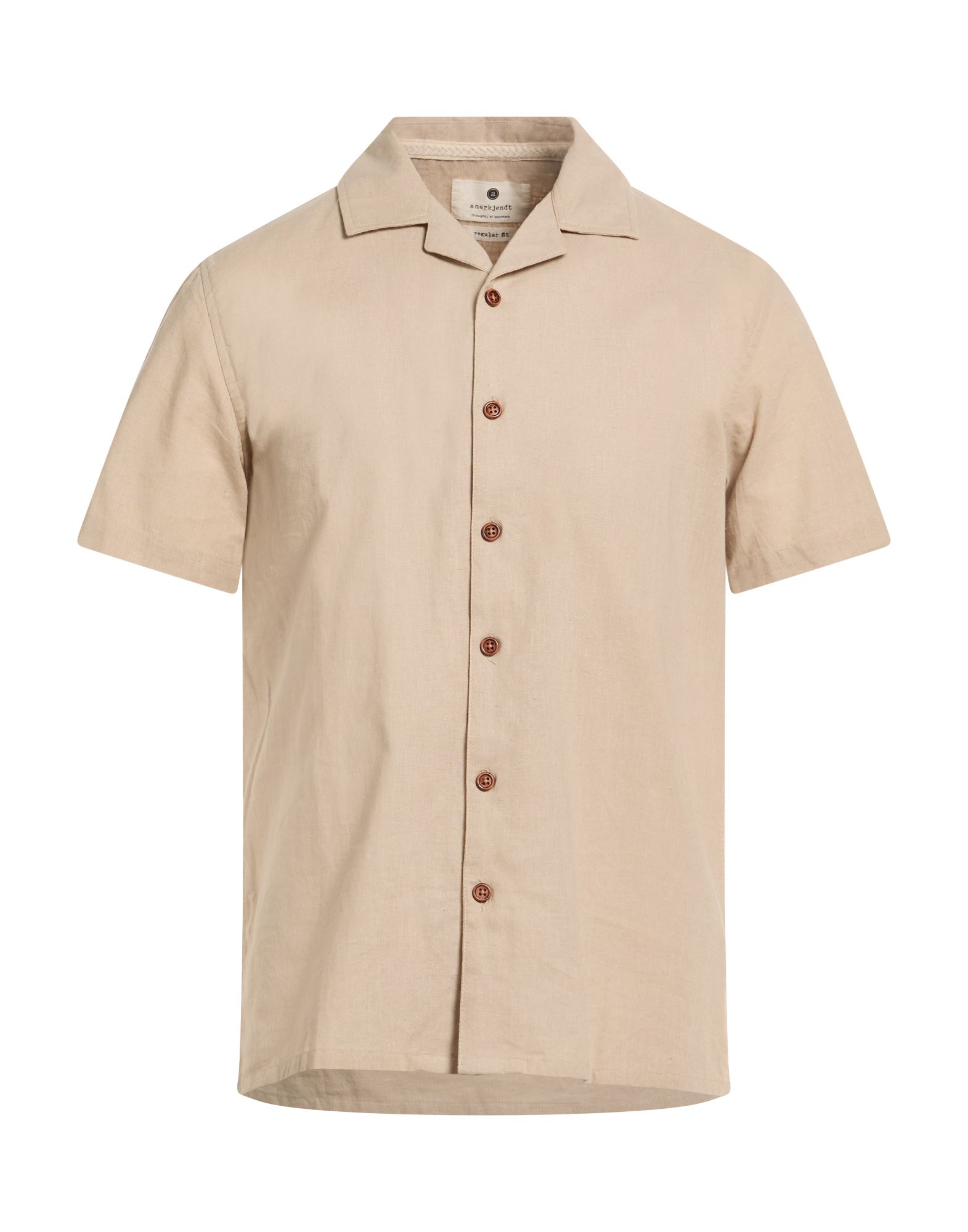 ANERKJENDT Hemd Herren Beige von ANERKJENDT