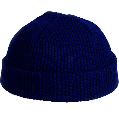 ANEWISH Unisex Beanie Mütze Damen Herren Kinder Strickmützen Warme Dehnbare Wintermütze Dunkelblau von ANEWISH