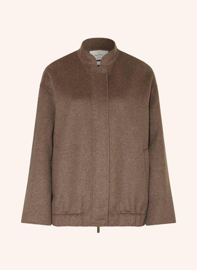 Anfiny Sage Blouson Megan braun von ANFINY Sage