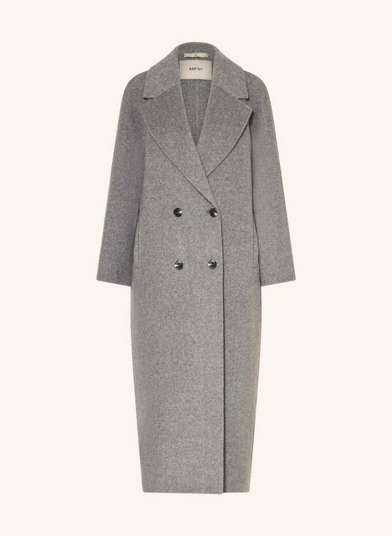 Anfiny Wollmantel Caroline grau von ANFINY