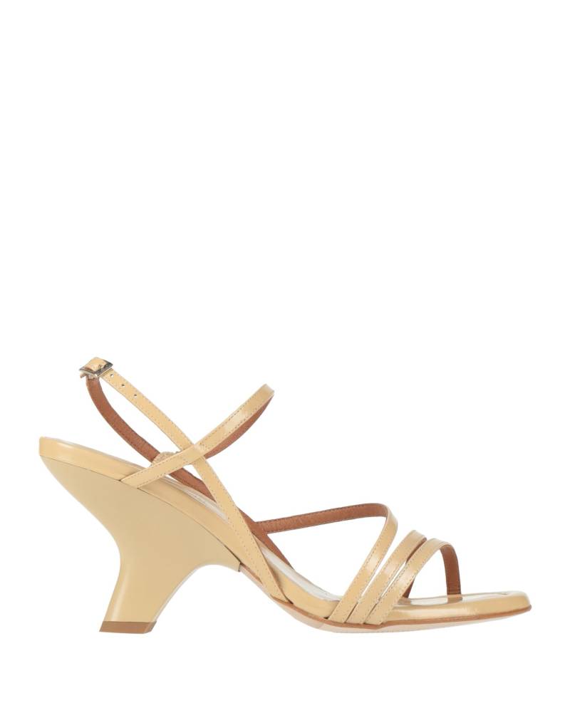 ÁNGEL ALARCÓN Sandale Damen Beige von ÁNGEL ALARCÓN