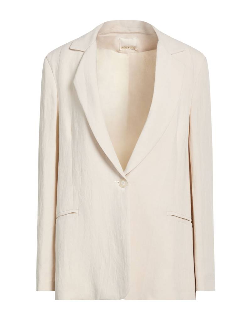 ANGELA DAVIS Blazer Damen Off white von ANGELA DAVIS