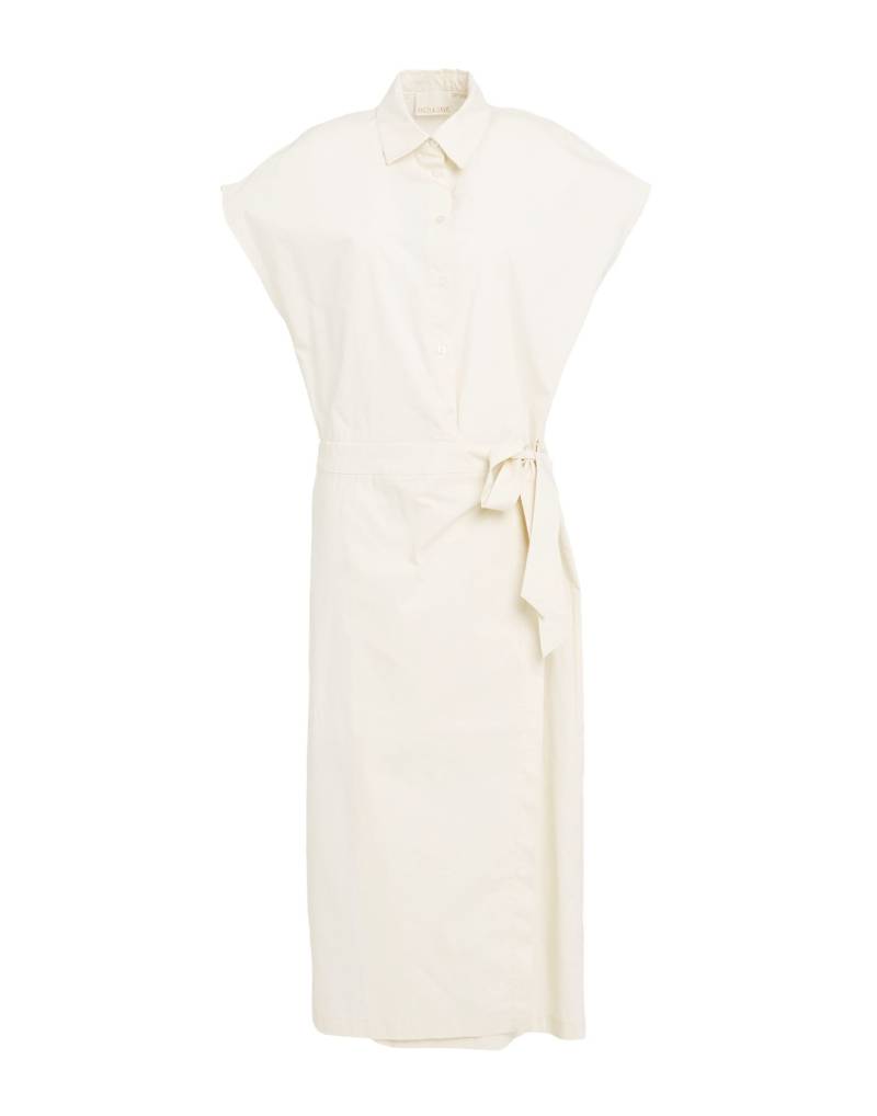 ANGELA DAVIS Midi-kleid Damen Beige von ANGELA DAVIS