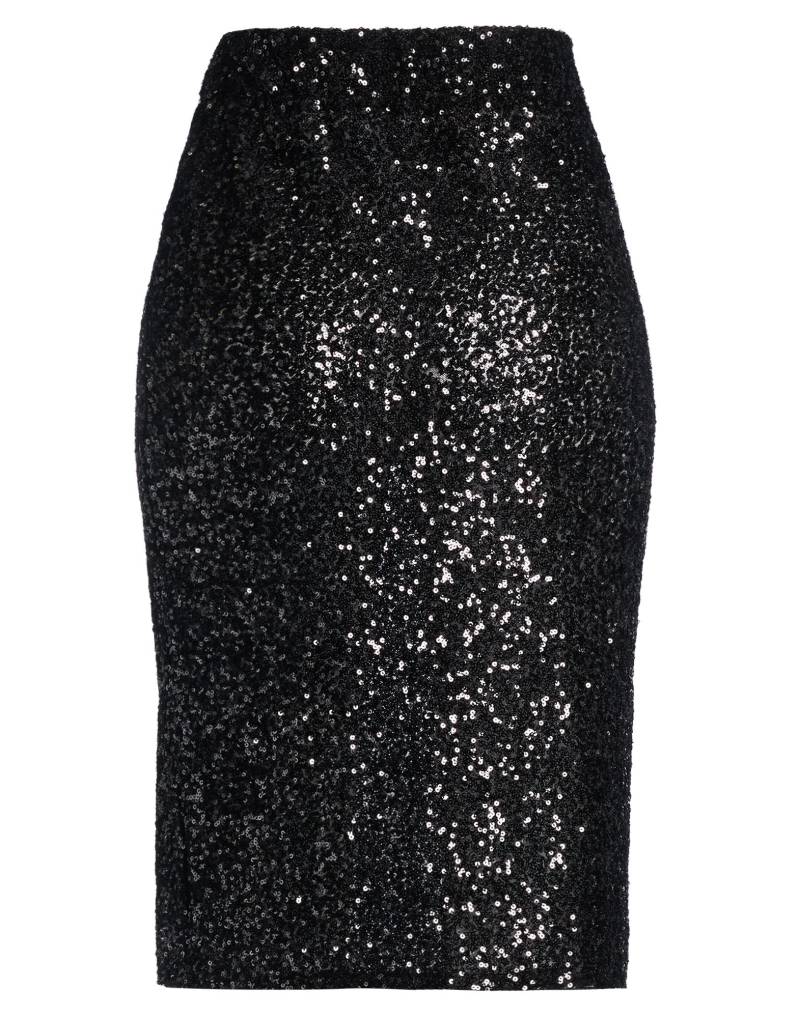 ANGELA DAVIS Midi-rock Damen Schwarz von ANGELA DAVIS