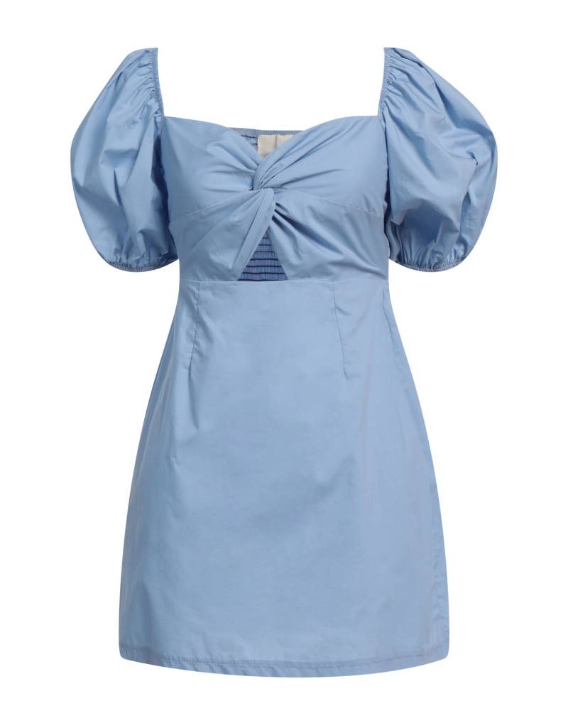 ANGELA DAVIS Mini-kleid Damen Azurblau von ANGELA DAVIS