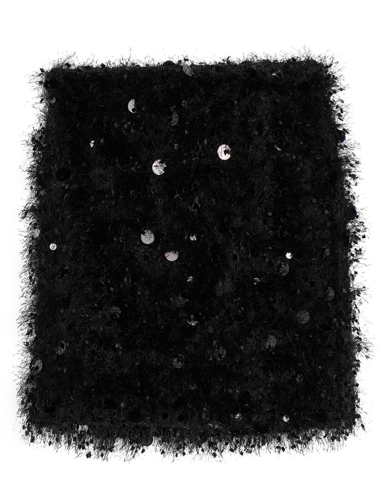 ANGELA DAVIS Minirock Damen Schwarz von ANGELA DAVIS