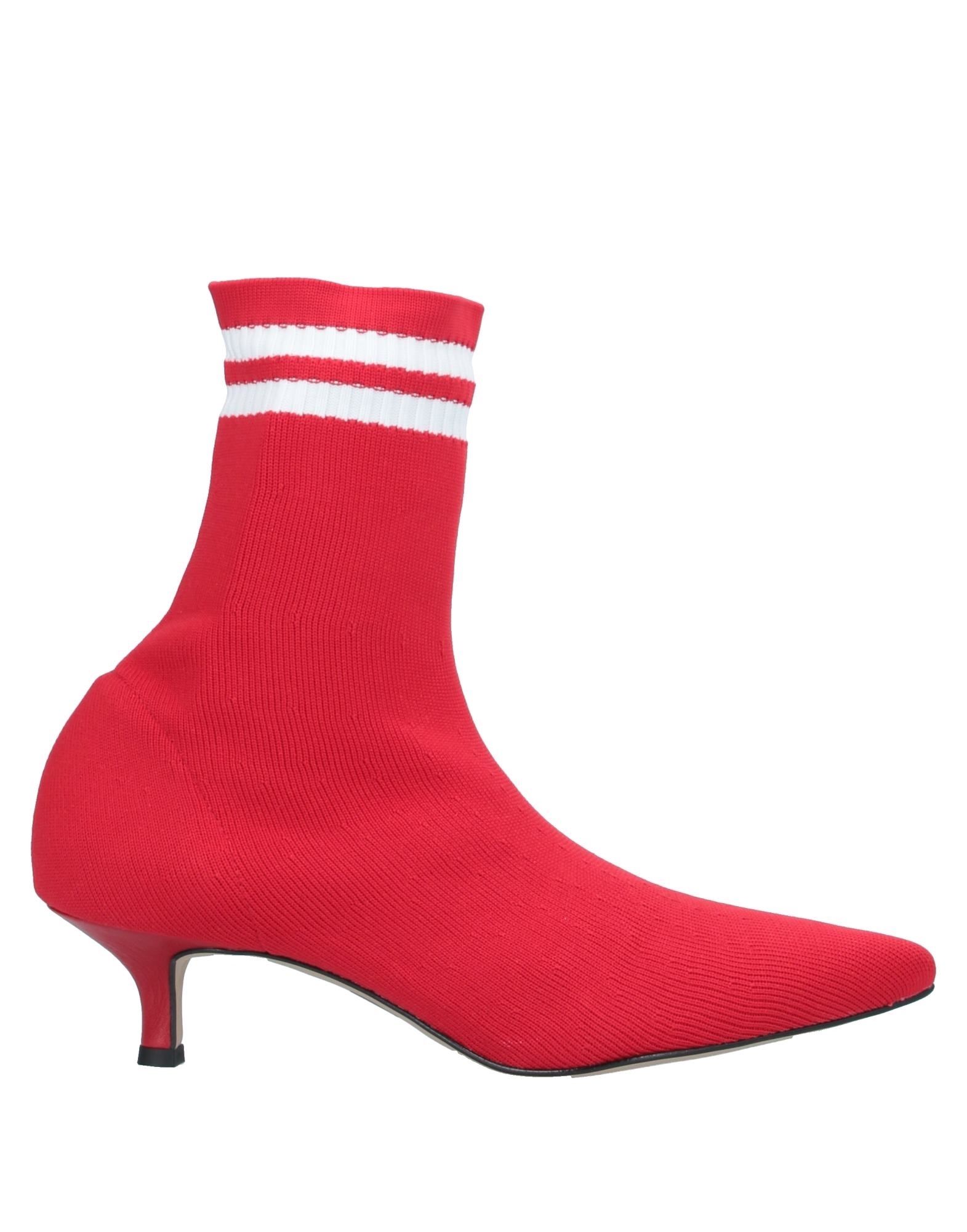 ANGELA GEORGE Stiefelette Damen Rot von ANGELA GEORGE