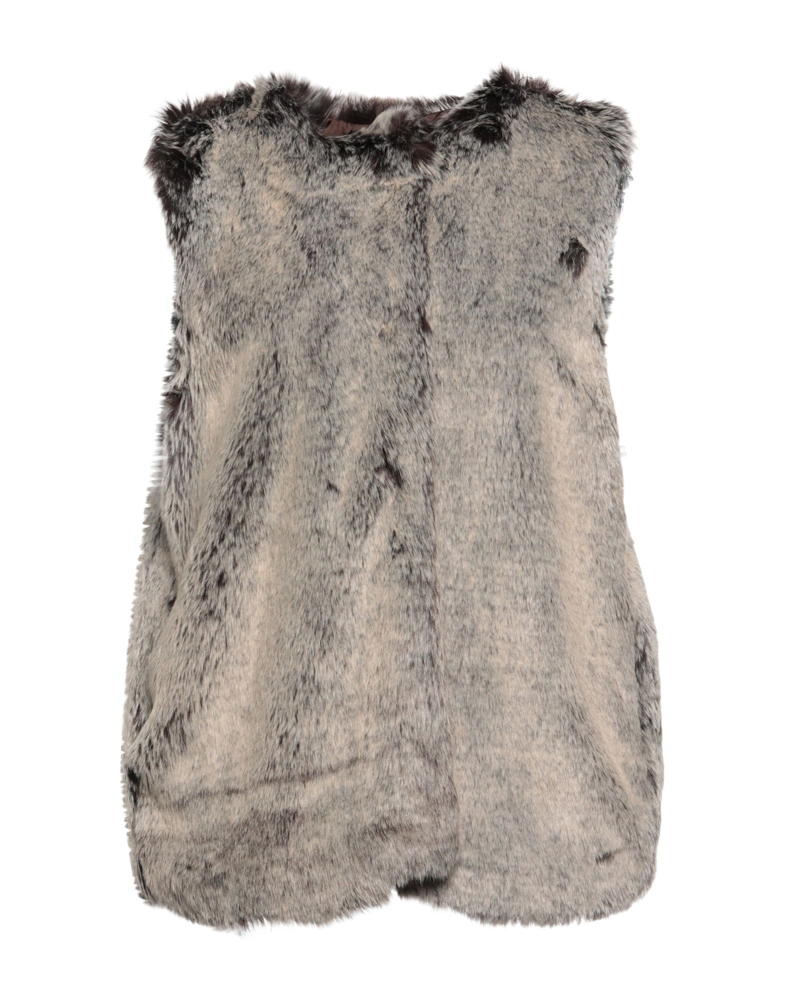 ANGELA MELE MILANO Shearling- & Kunstfell Damen Grau von ANGELA MELE MILANO