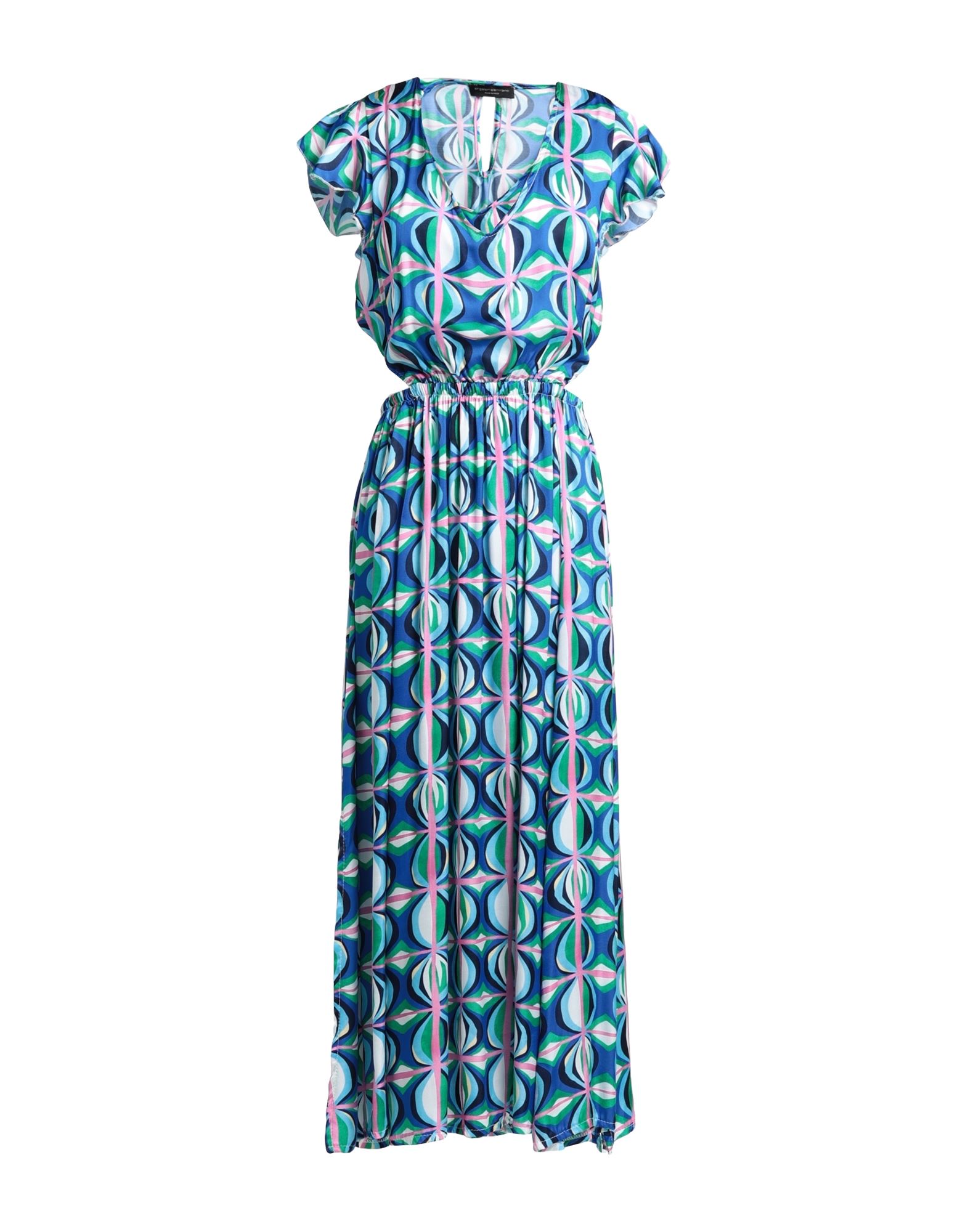 ANGELA MELE MILANO Maxi-kleid Damen Blau von ANGELA MELE MILANO