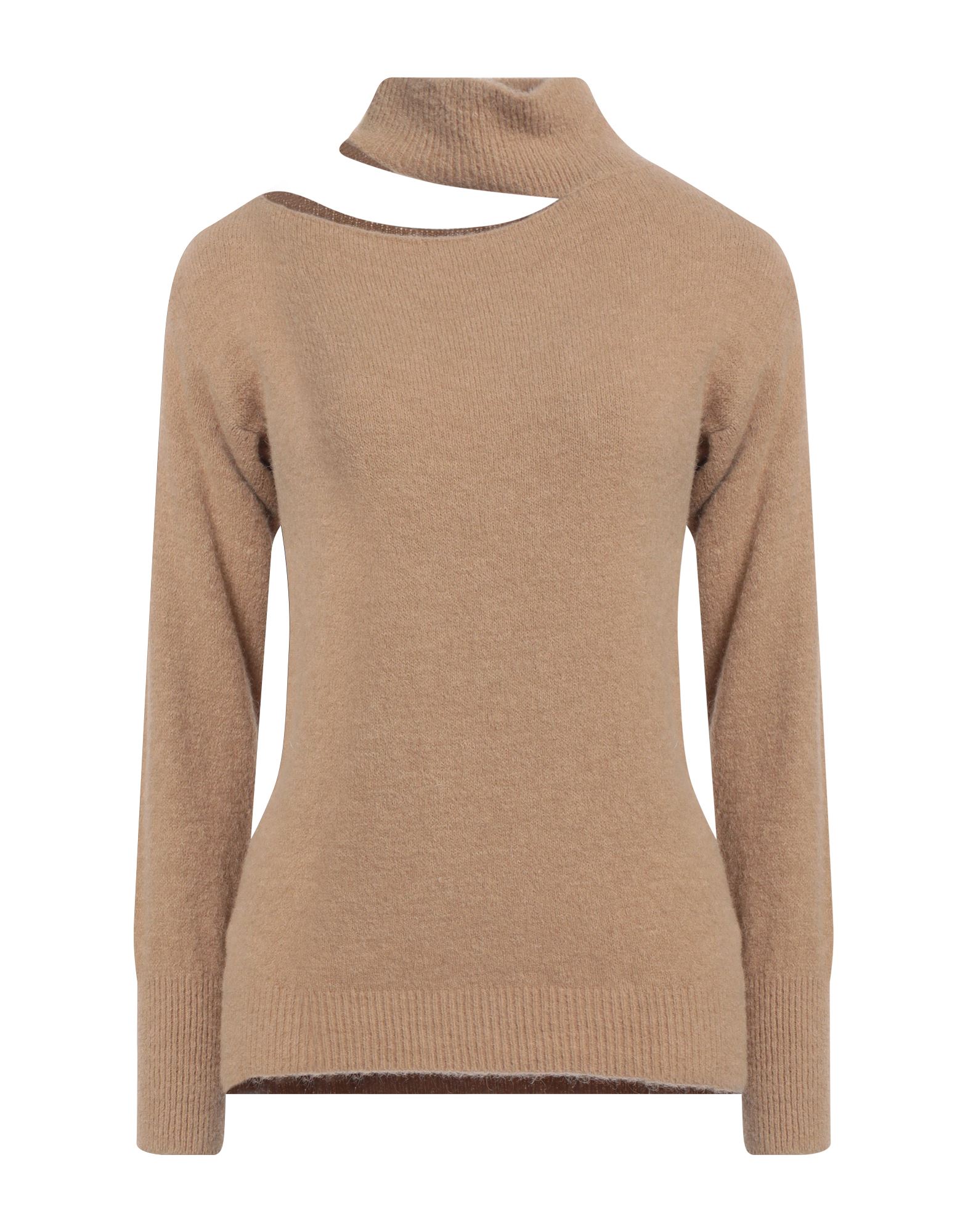 ANGELA MELE MILANO Rollkragenpullover Damen Kamel von ANGELA MELE MILANO