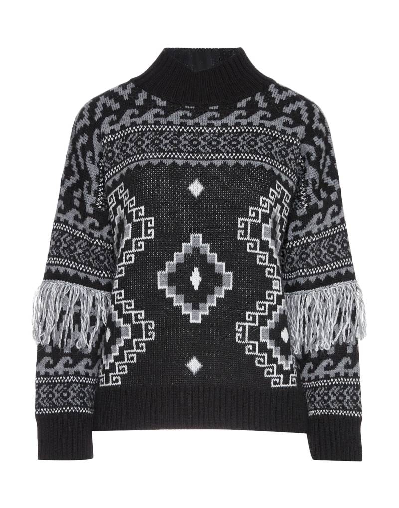 ANGELA MELE MILANO Rollkragenpullover Damen Schwarz von ANGELA MELE MILANO