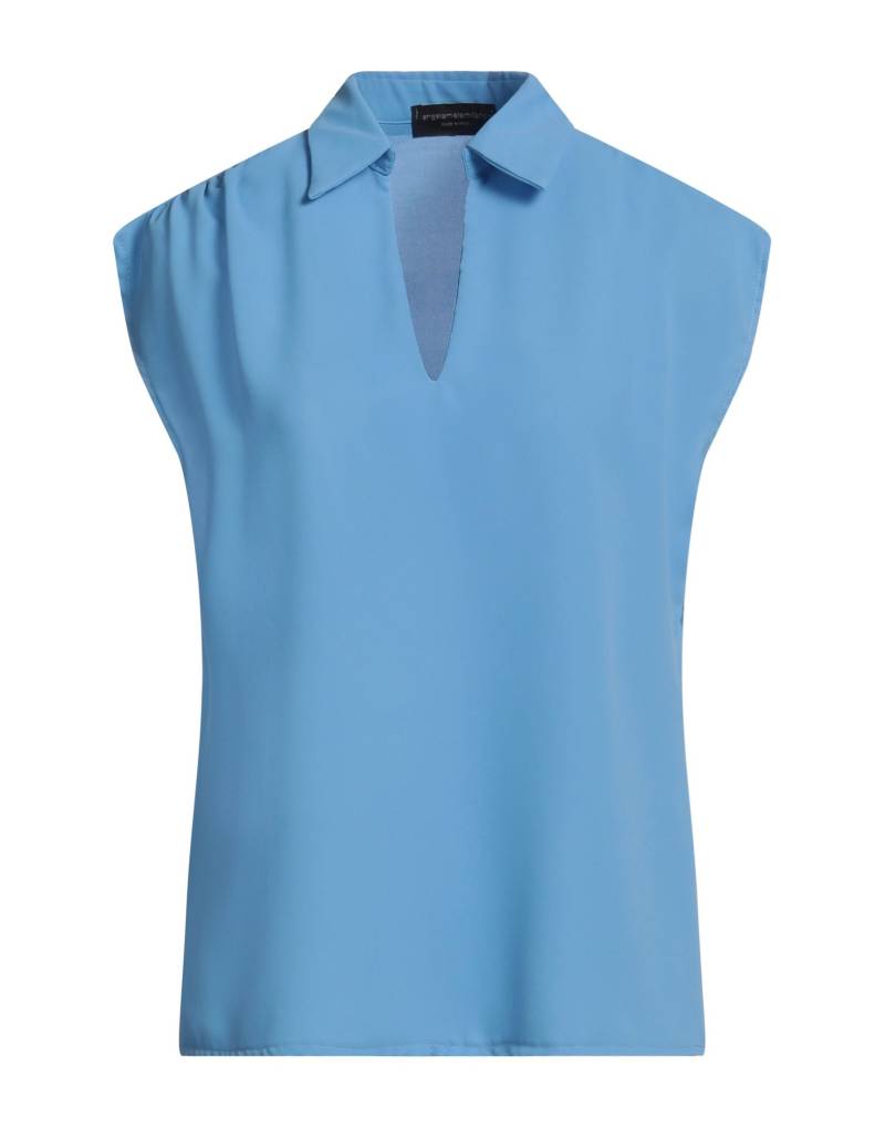 ANGELA MELE MILANO Top Damen Azurblau von ANGELA MELE MILANO