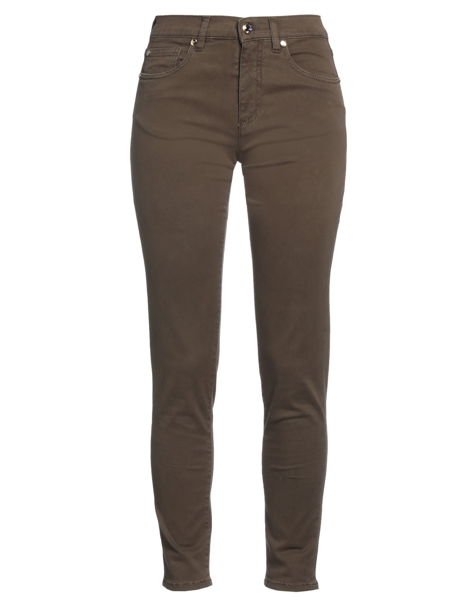 ANGELO MARANI Hose Damen Khaki von ANGELO MARANI