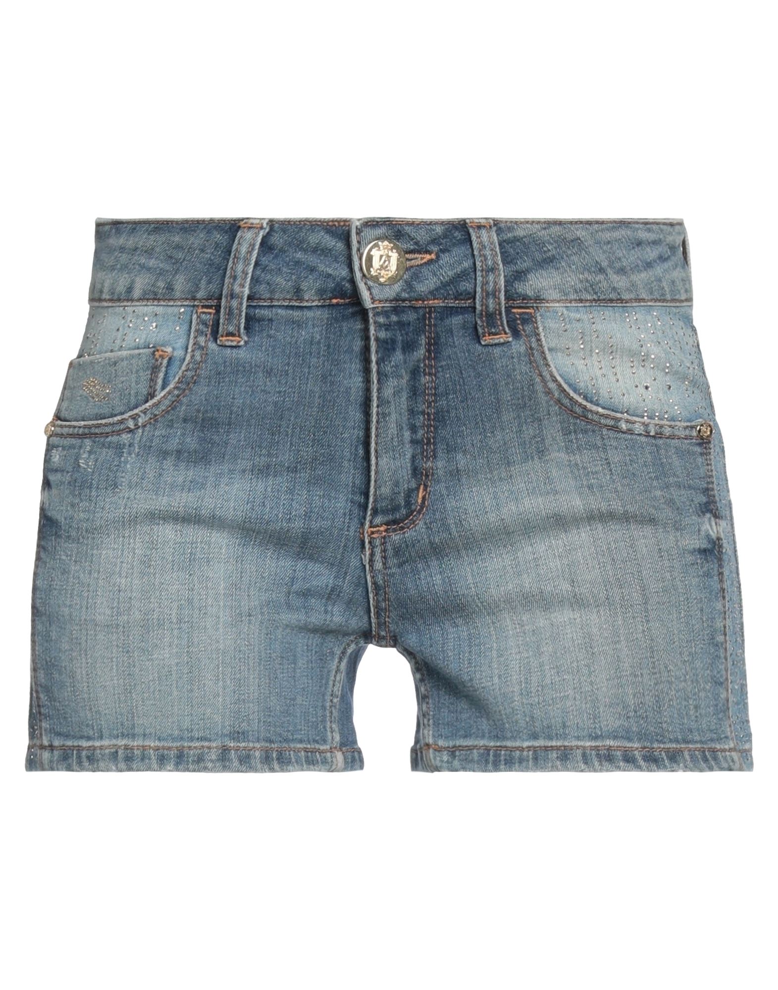 ANGELO MARANI Jeansshorts Damen Blau von ANGELO MARANI