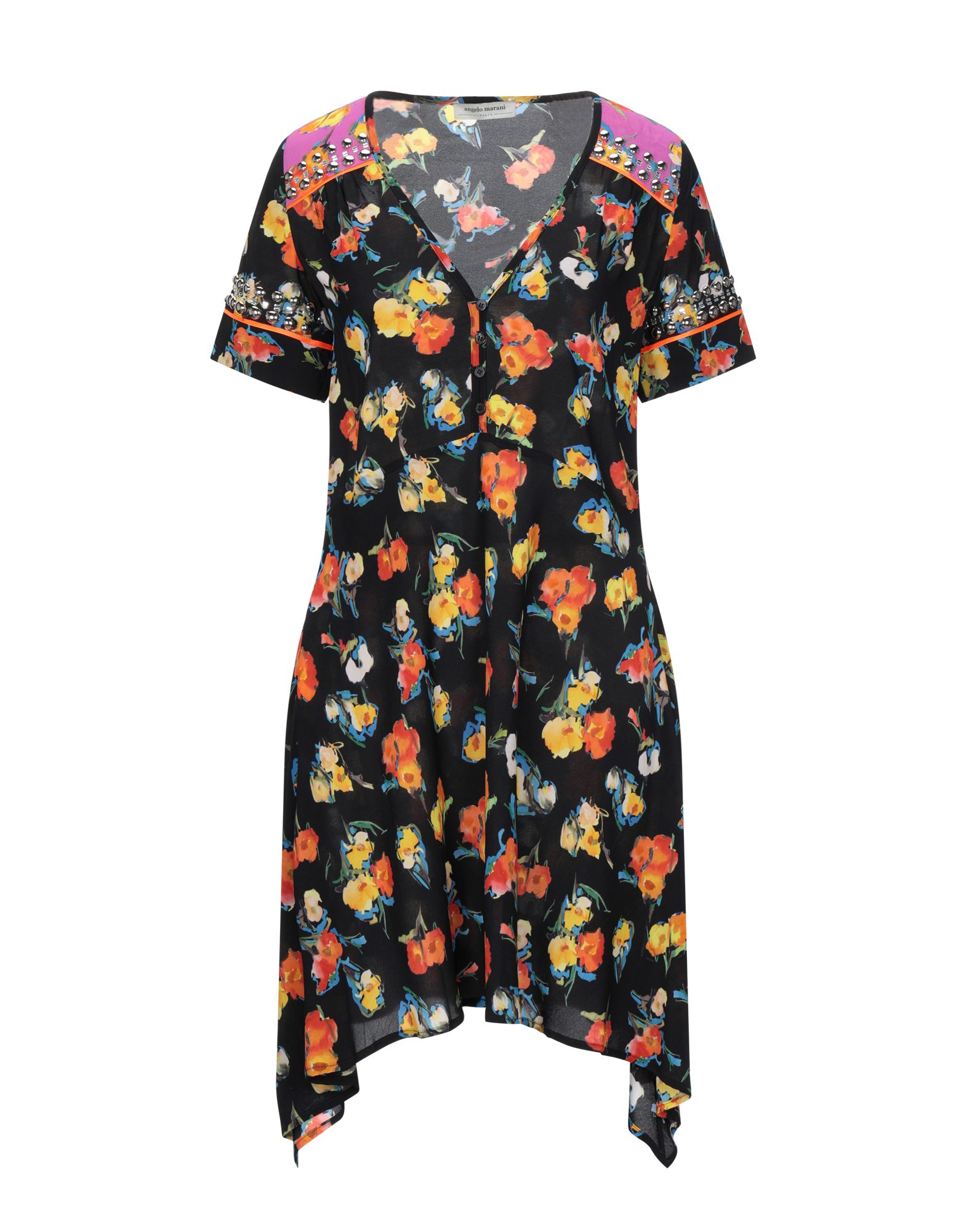 ANGELO MARANI Mini-kleid Damen Schwarz von ANGELO MARANI