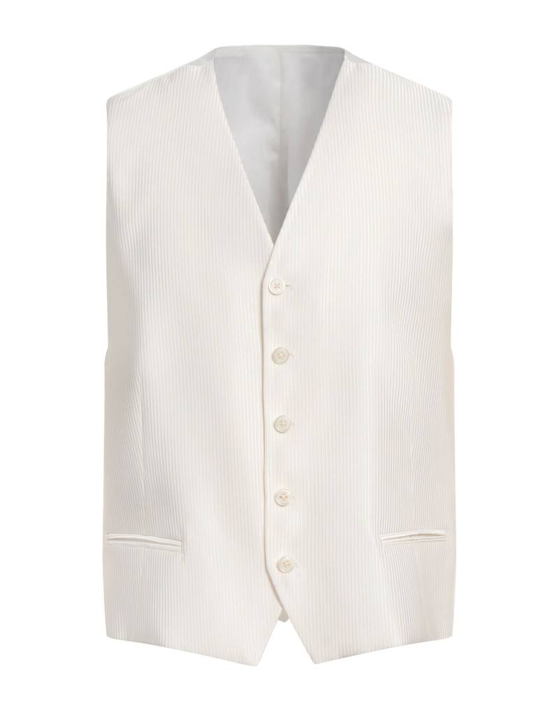 ANGELO NARDELLI Couture-weste Herren Elfenbein von ANGELO NARDELLI