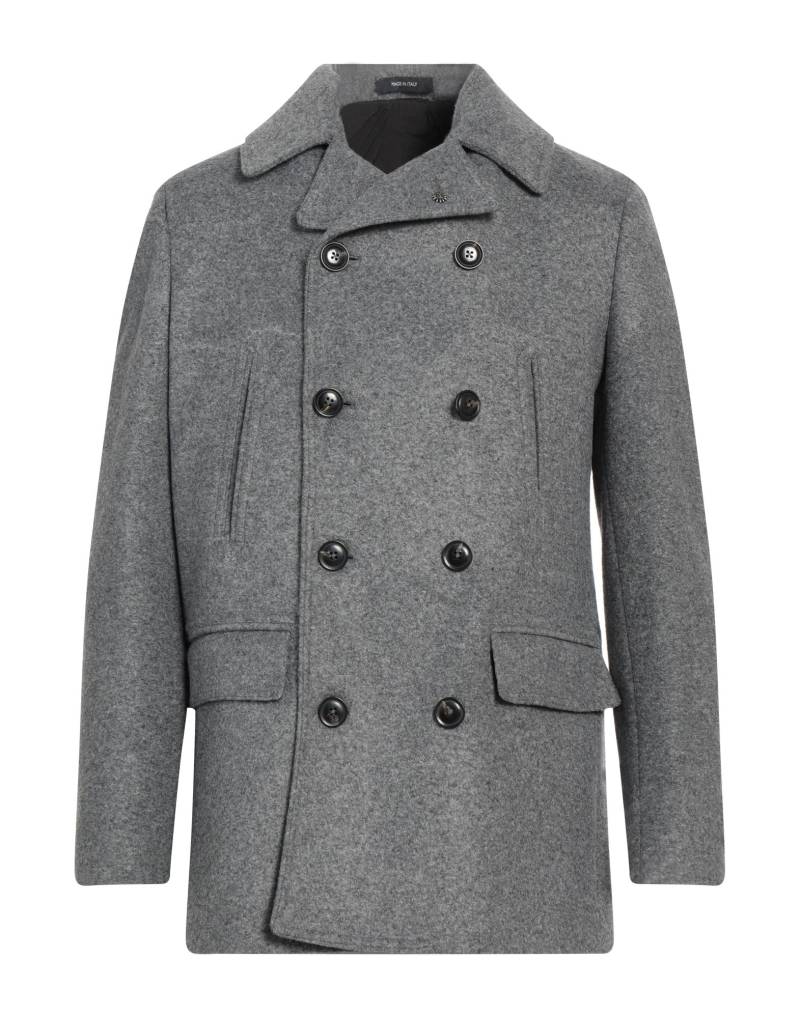 ANGELO NARDELLI Mantel Herren Grau von ANGELO NARDELLI