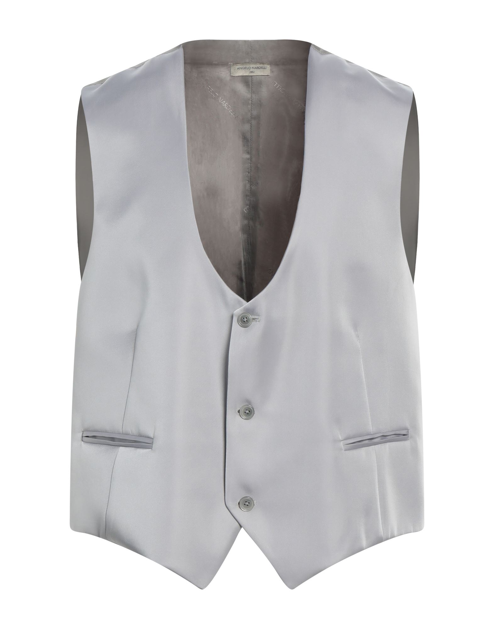 ANGELO NARDELLI Couture-weste Herren Grau von ANGELO NARDELLI