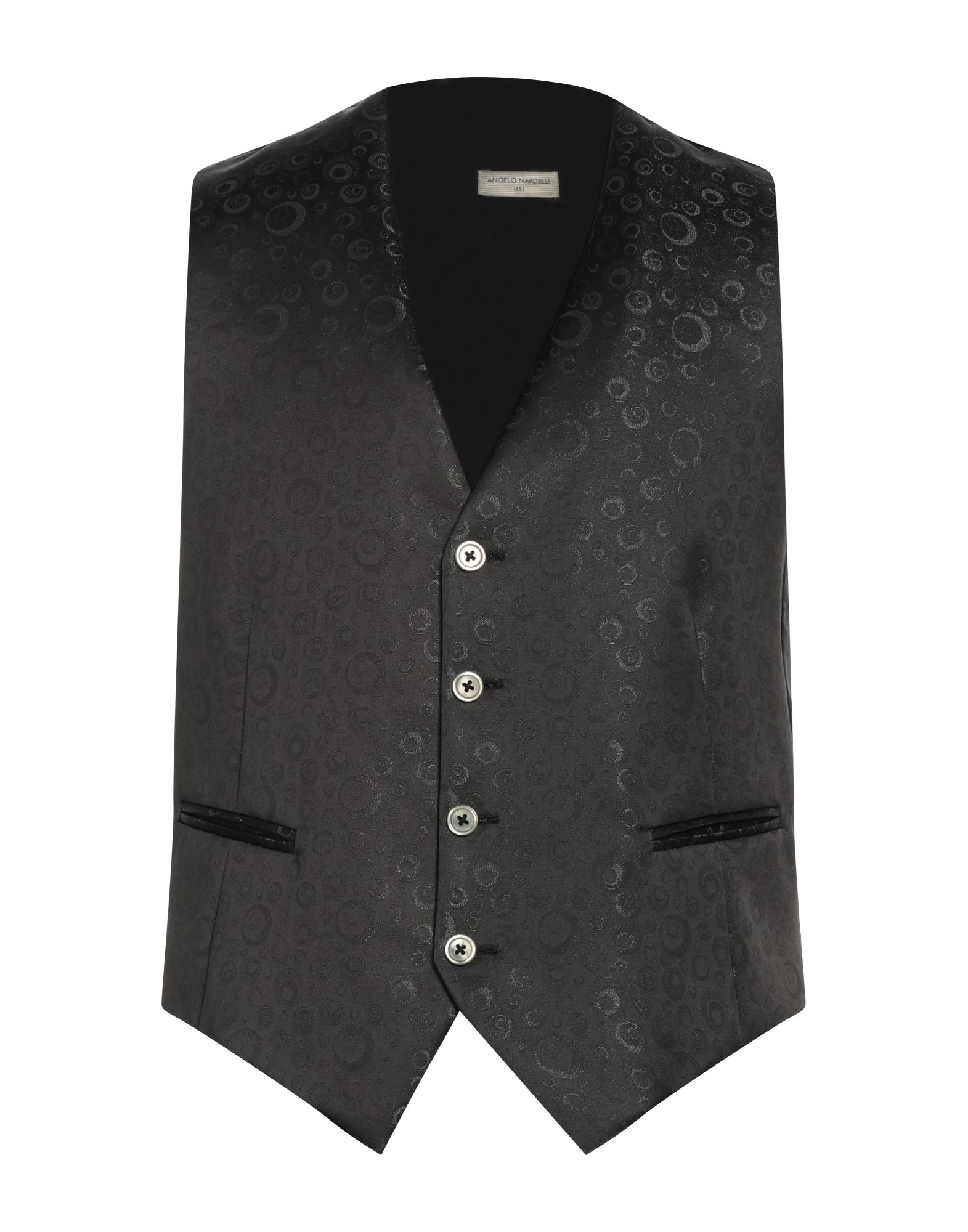 ANGELO NARDELLI Couture-weste Herren Schwarz von ANGELO NARDELLI