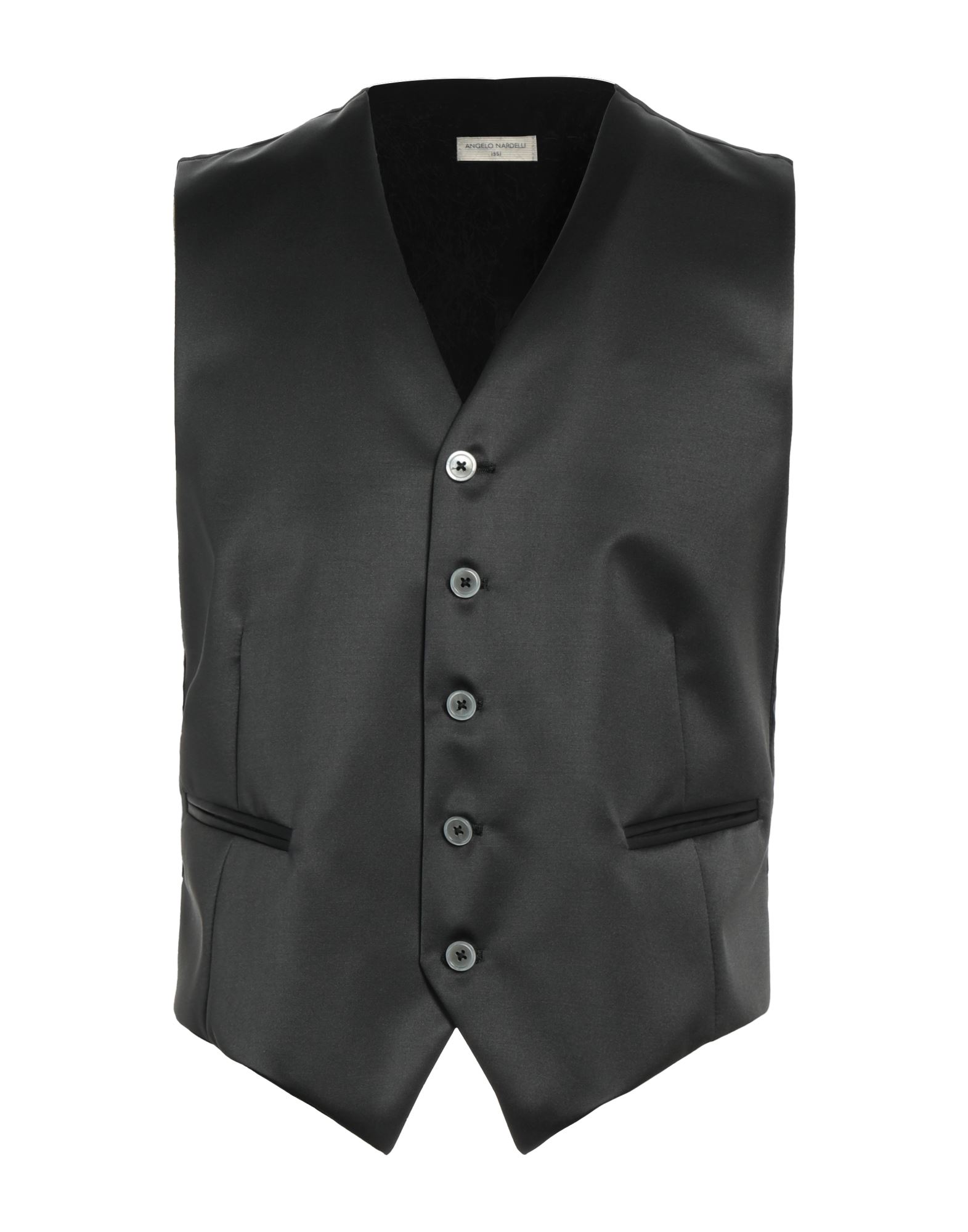 ANGELO NARDELLI Couture-weste Herren Schwarz von ANGELO NARDELLI