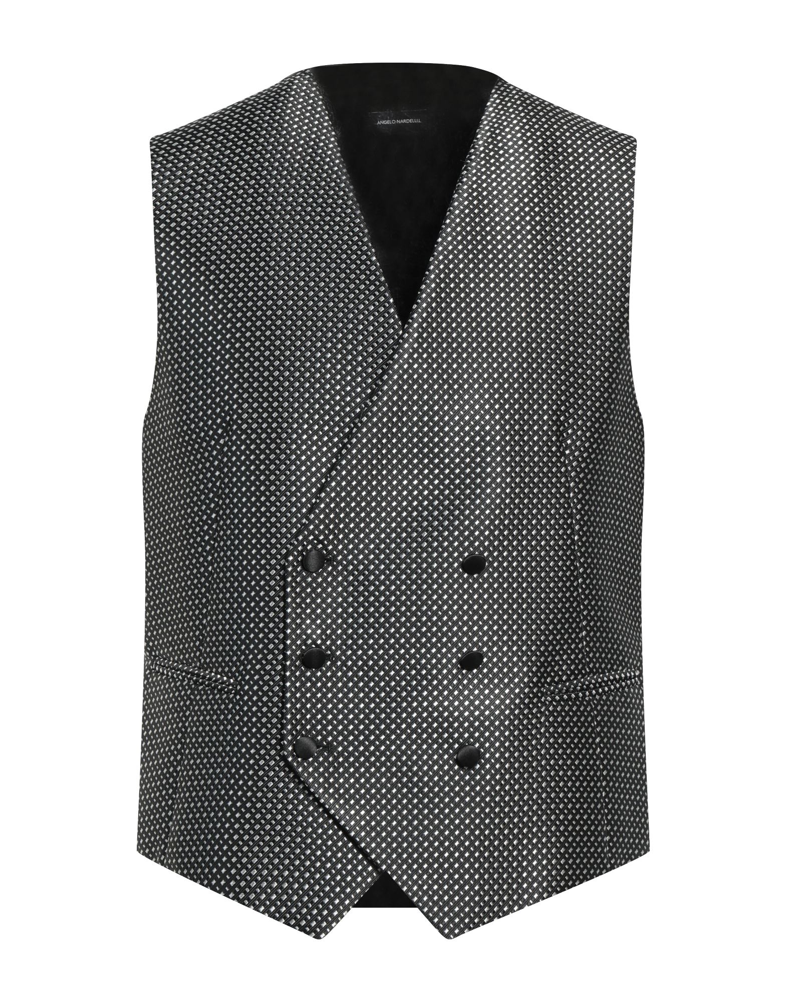 ANGELO NARDELLI Couture-weste Herren Schwarz von ANGELO NARDELLI