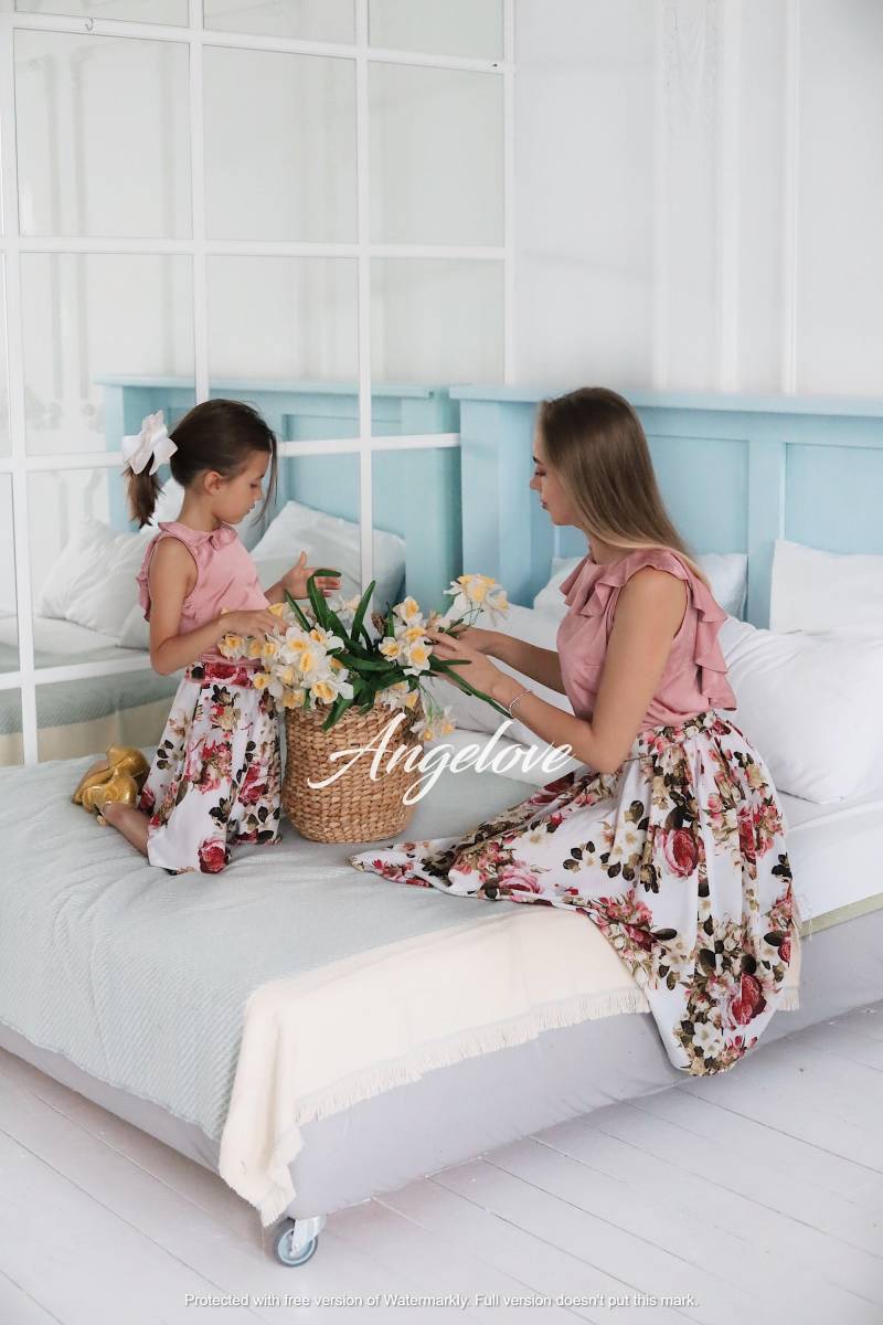 Mutter Und Tochter Set Mit 2 Sommeroutfits von ANGELOVEStore