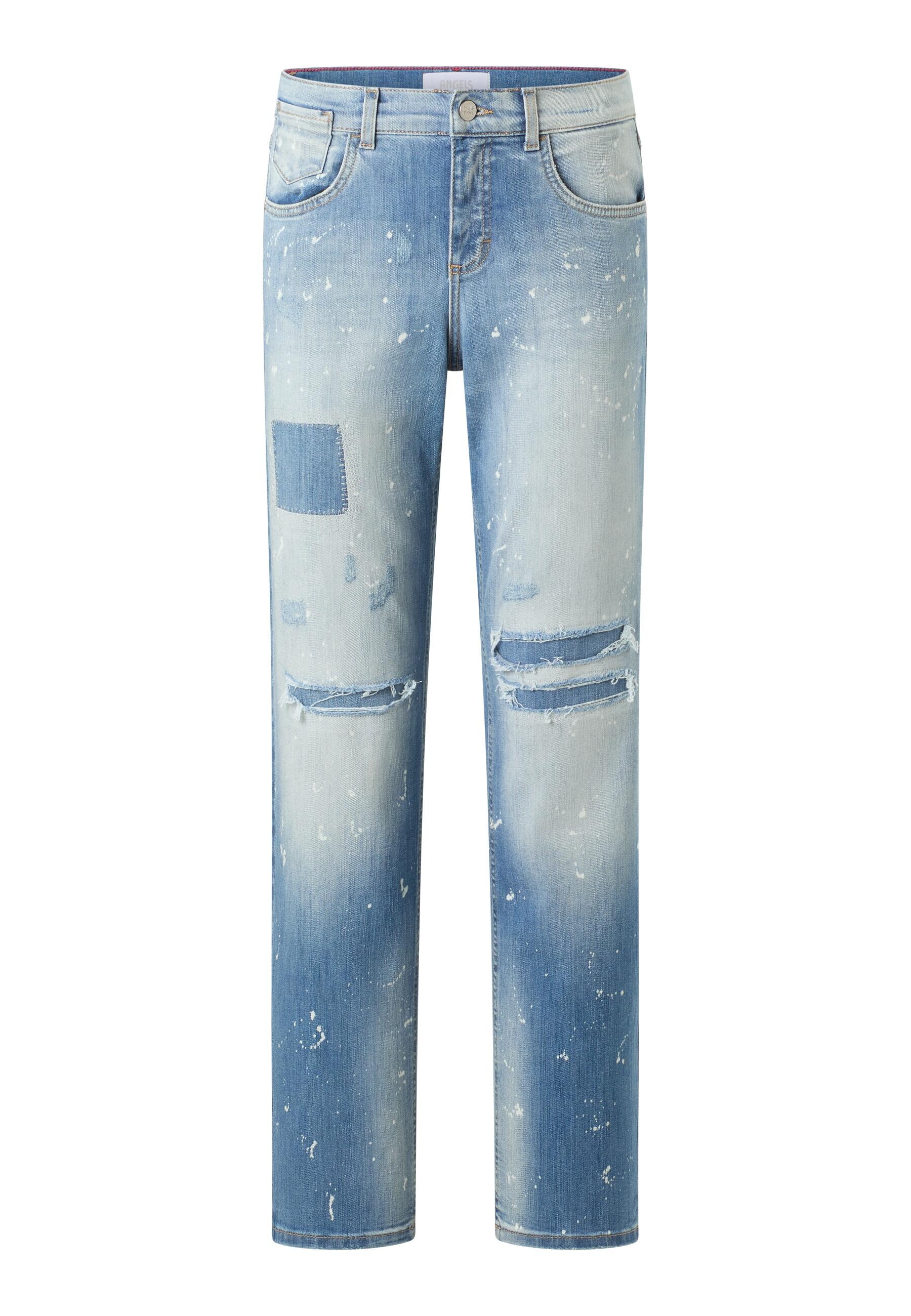 ANGELS - 3502101-34188 STRAIGHT PATCH light blue fancy destroyed - Gr. - 36/32 von ANGELS